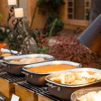 Food being warmed up